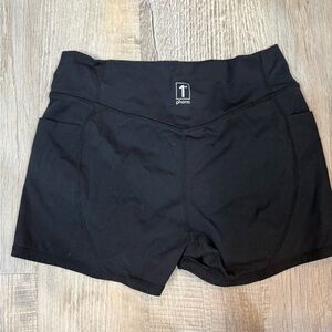 1st Phorm Women's Black Athletic Shorts